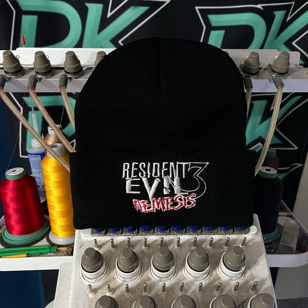 Resident Evil 3 Black Beanie